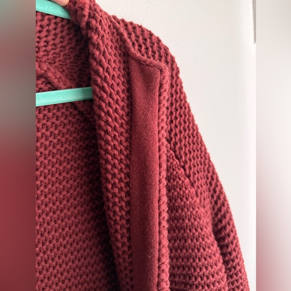 Love ❤️ Hanna -Hanna Anderson Chunky Knit Wool Blend Open Front Cardigan - Picture 2 of 7